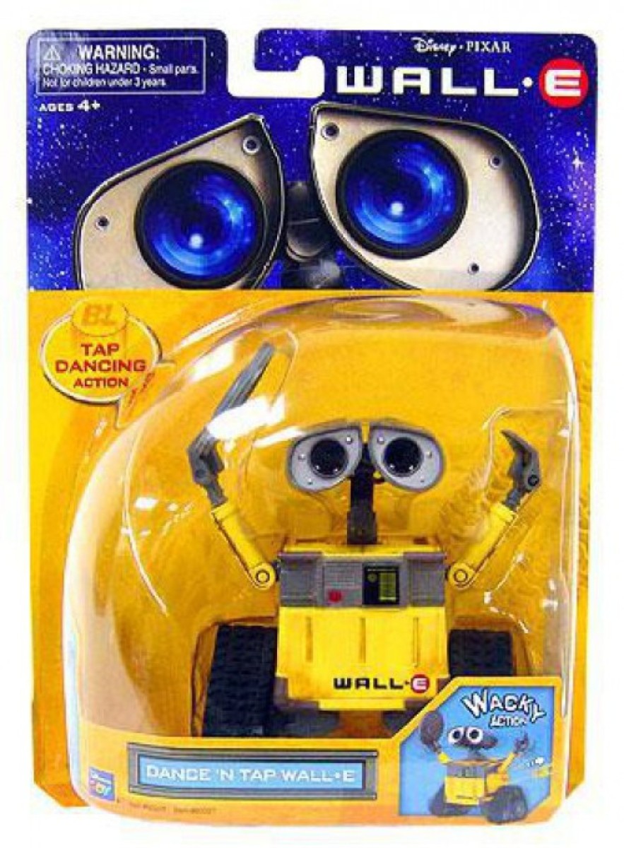 Disney Pixar Wall E Dance and Tap action figure 2008 Spanish packaging ArgosyToys