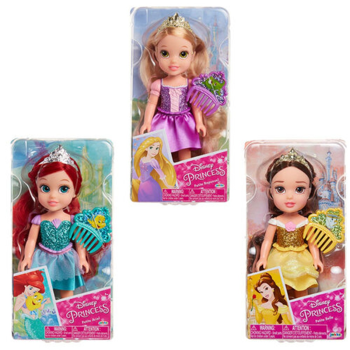 Disney Princess Petite 6 Doll Assorted ArgosyToys