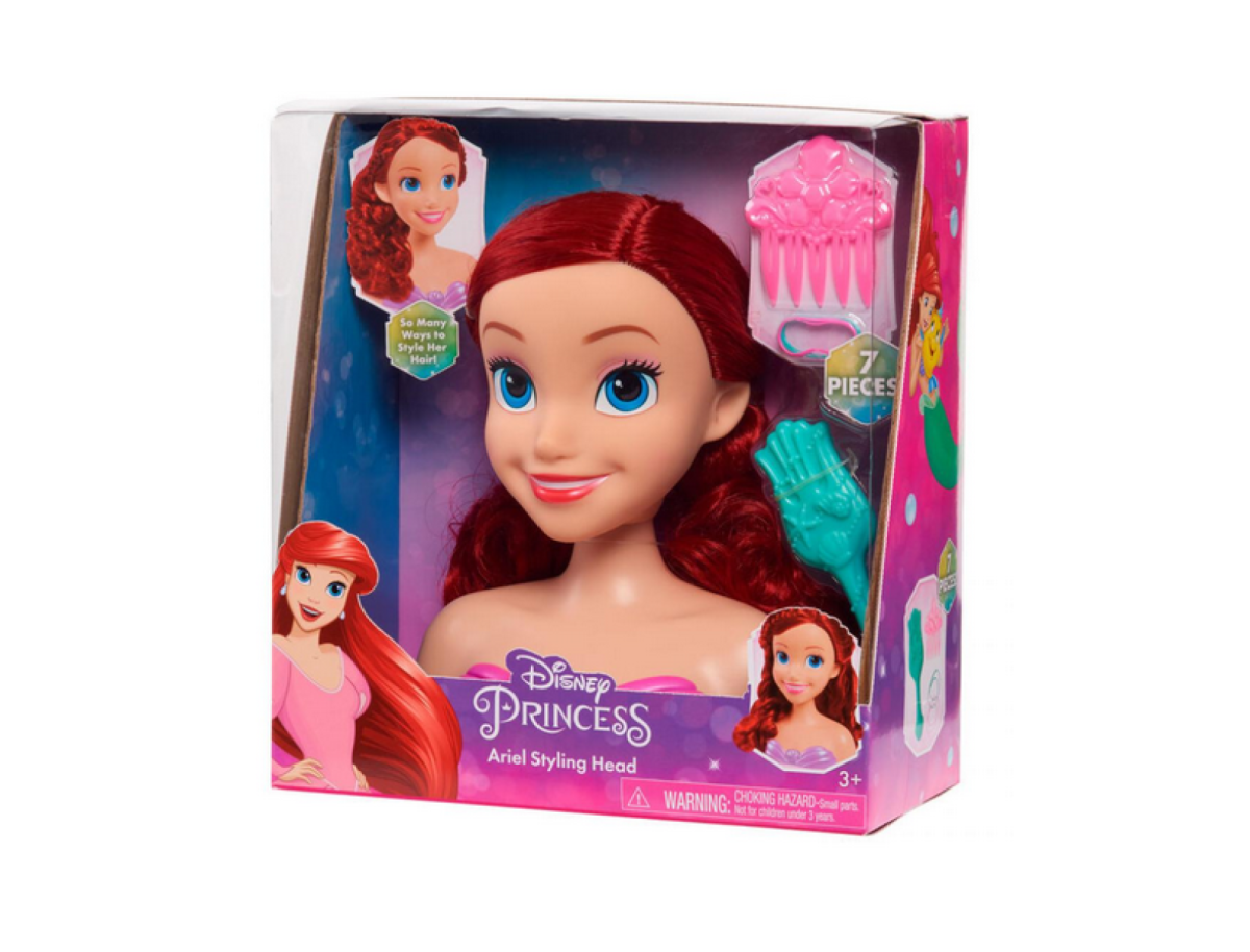 Disney princess styling head doll online