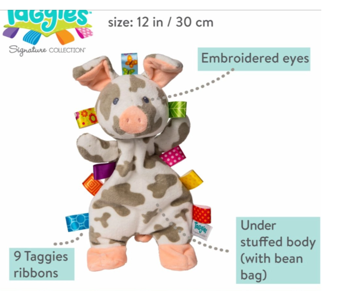 Taggies plush deals