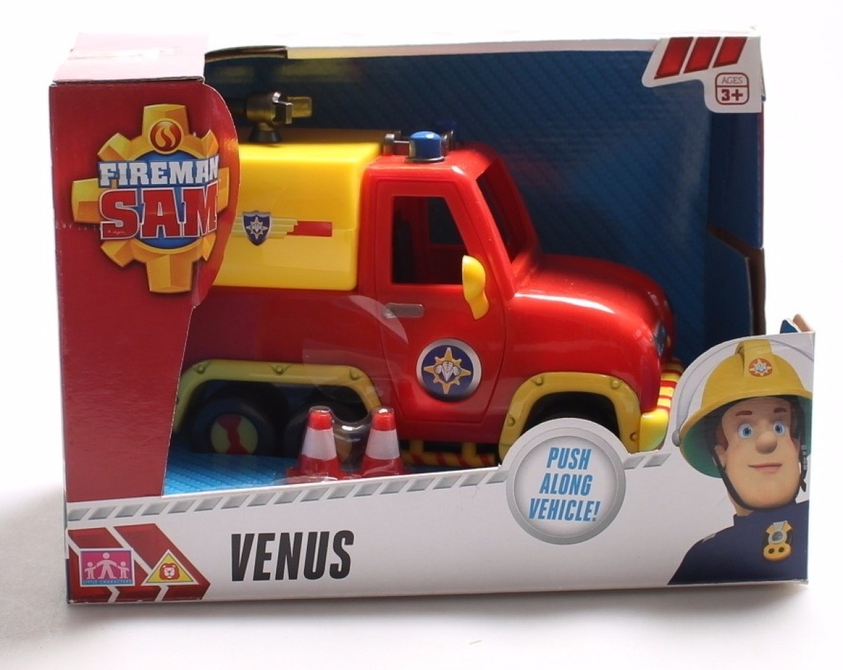 Fireman Sam Push Along Vehicle - VENUS - ArgosyToys.co.uk