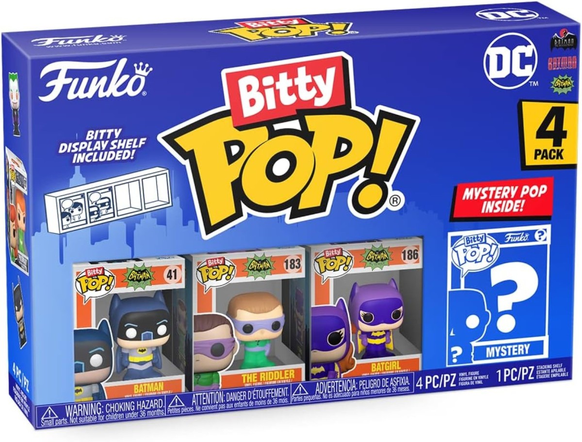 Funko Harry Potter Bitty Pop! Mini-Figure 4-Packs w/ Mysteries You