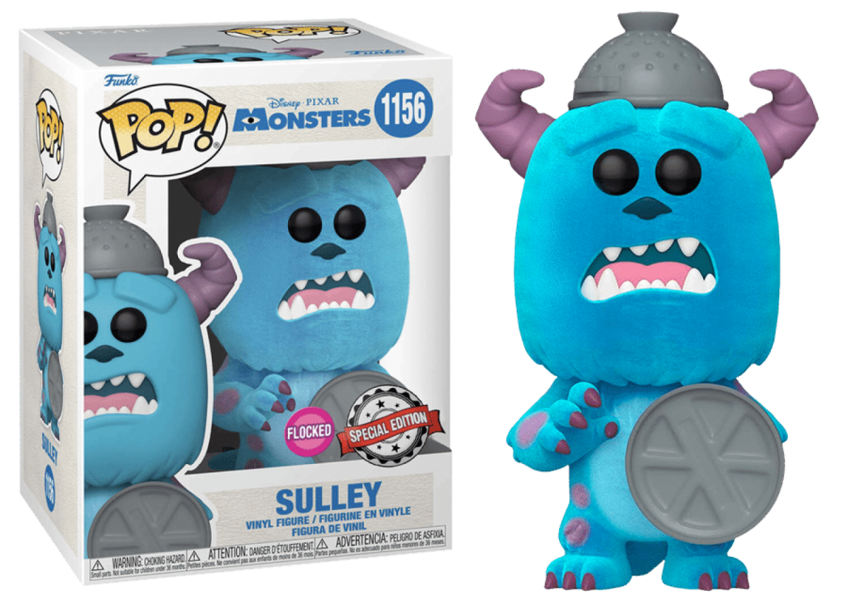 flocked sulley funko pop