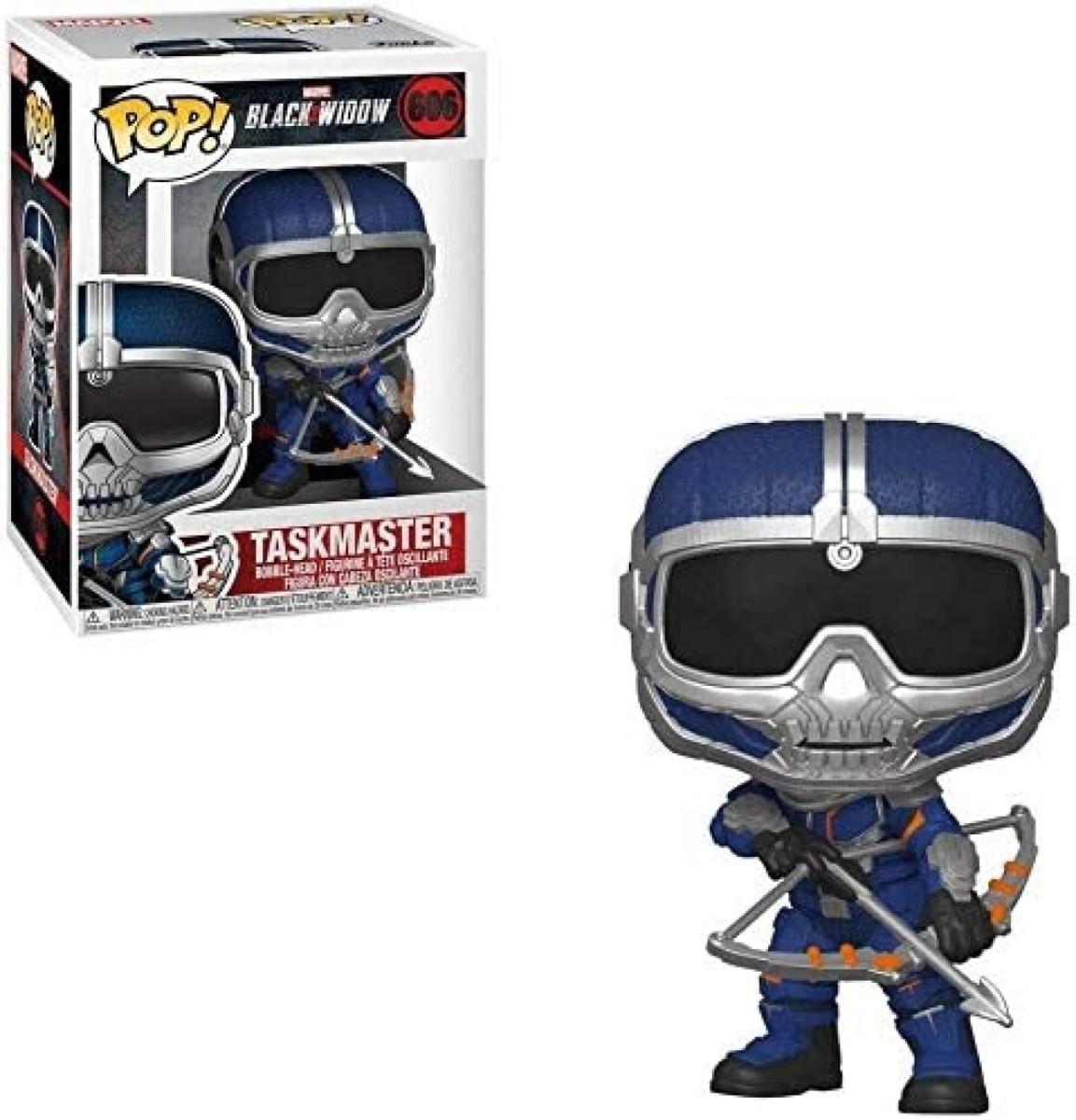 Funko Pop! Marvel Black Widow 606 Taskmaster - ArgosyToys.co.uk