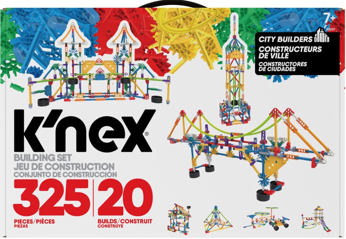 K Nex 325 Piece Build Set City Builders Argosy Toys