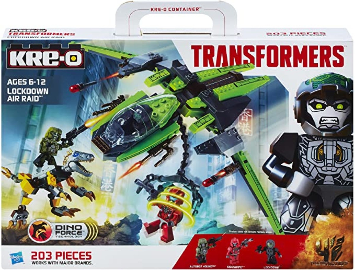 kre o transformers lockdown air raid