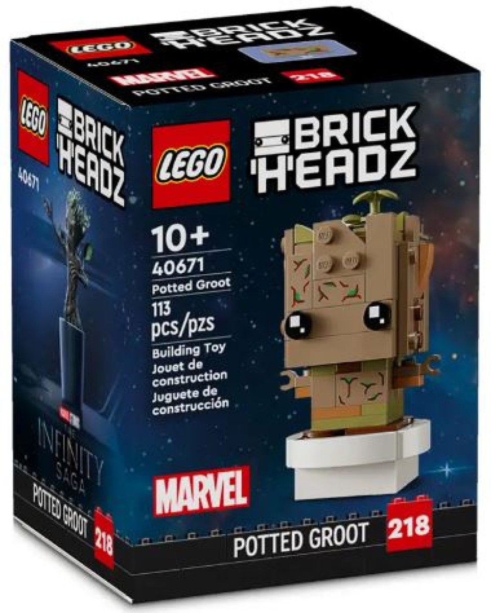 Rocket on sale and Groot Brickheadz