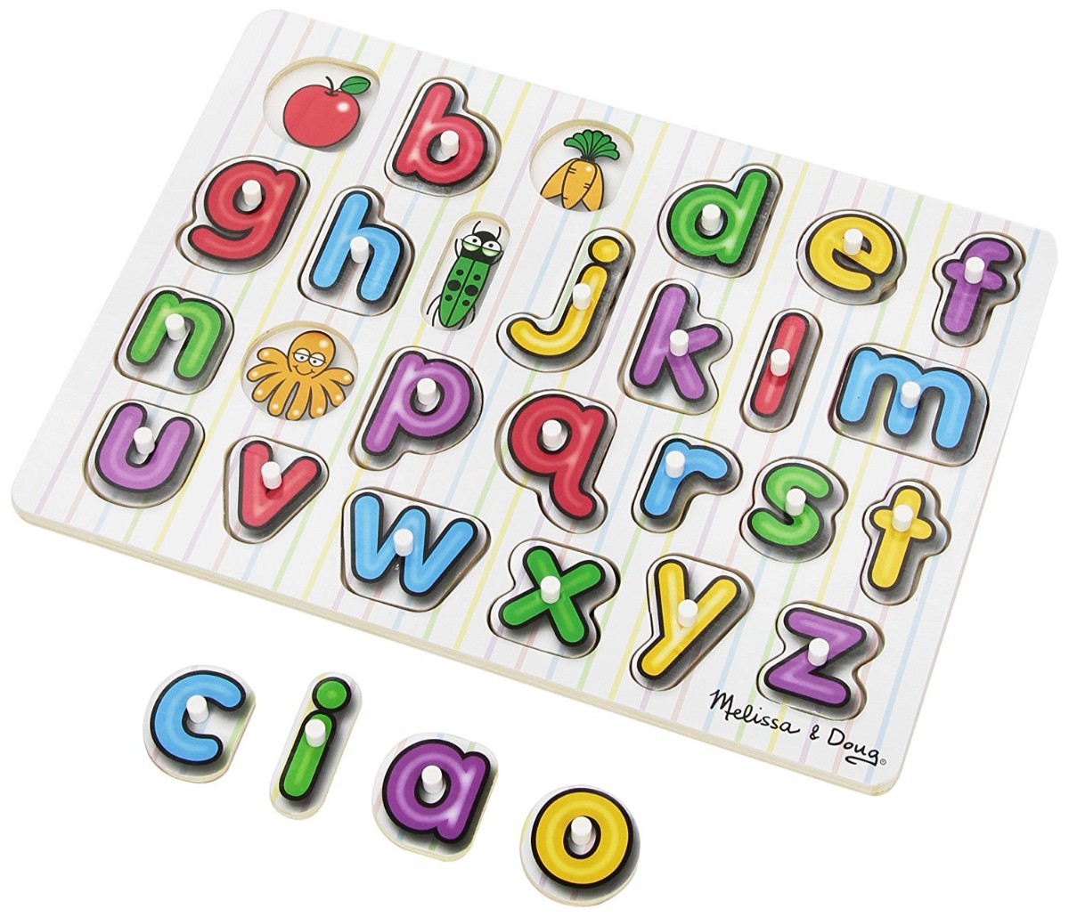 melissa and doug alphabet peg puzzle