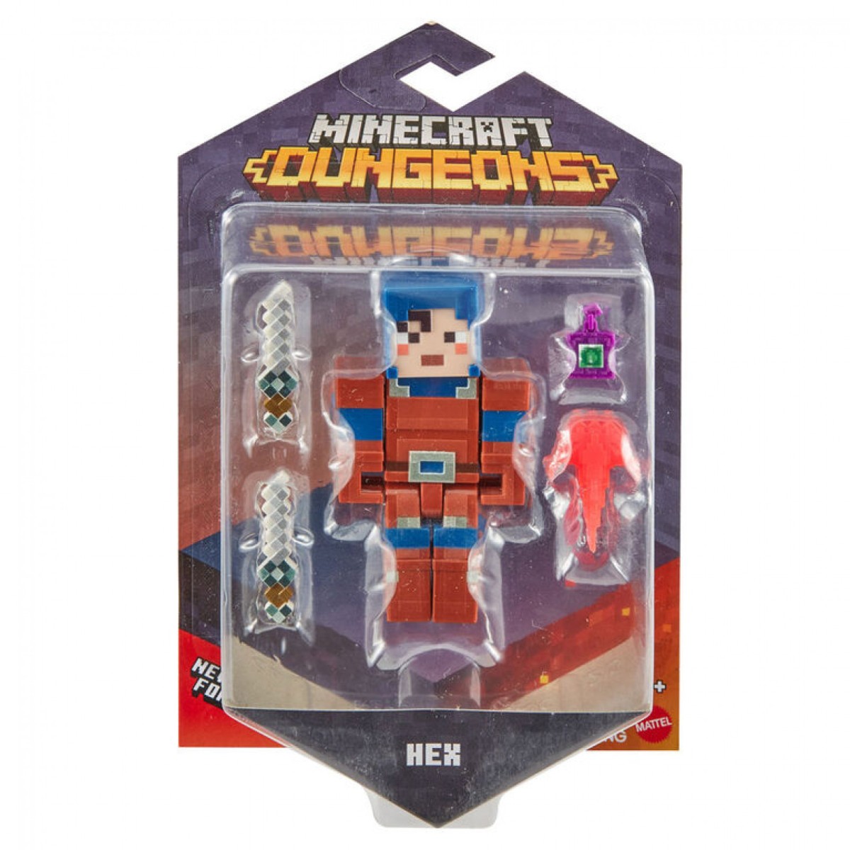 Minecraft Dungeons 3 75inch Action Figure Hex Argosy Toys