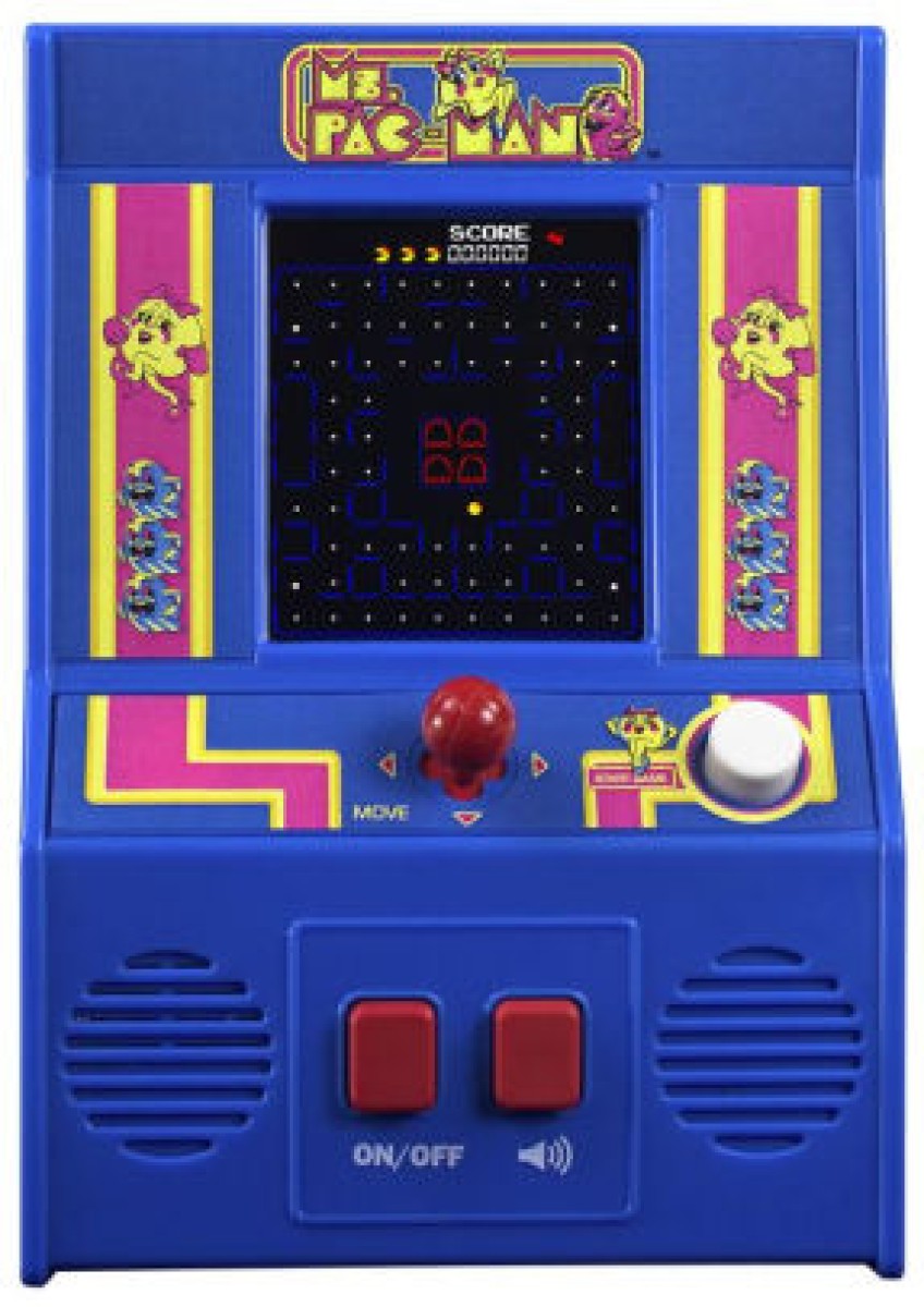 Ms Pac Man Mini Arcade Machine Argosy Toys