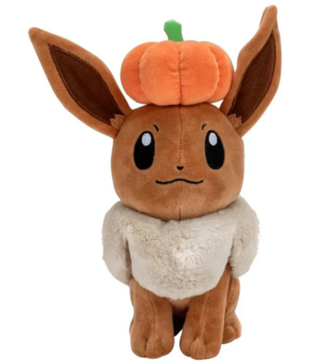 Pokemon Plush 8 Seasonal Plush Eevee With Pumpkin Hat ArgosyToys