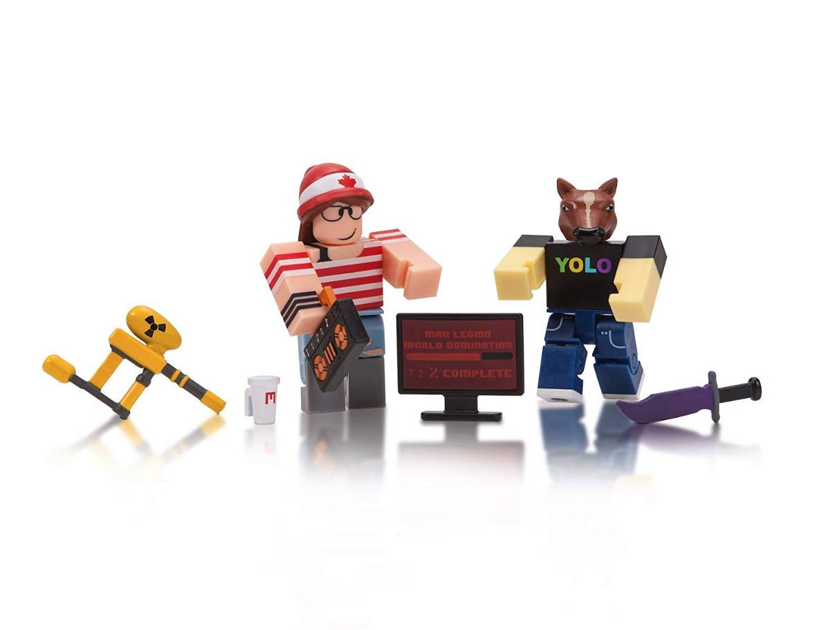 Roblox 2 Mad Studio Mad Pack - details about roblox game pack toy action figure prison life