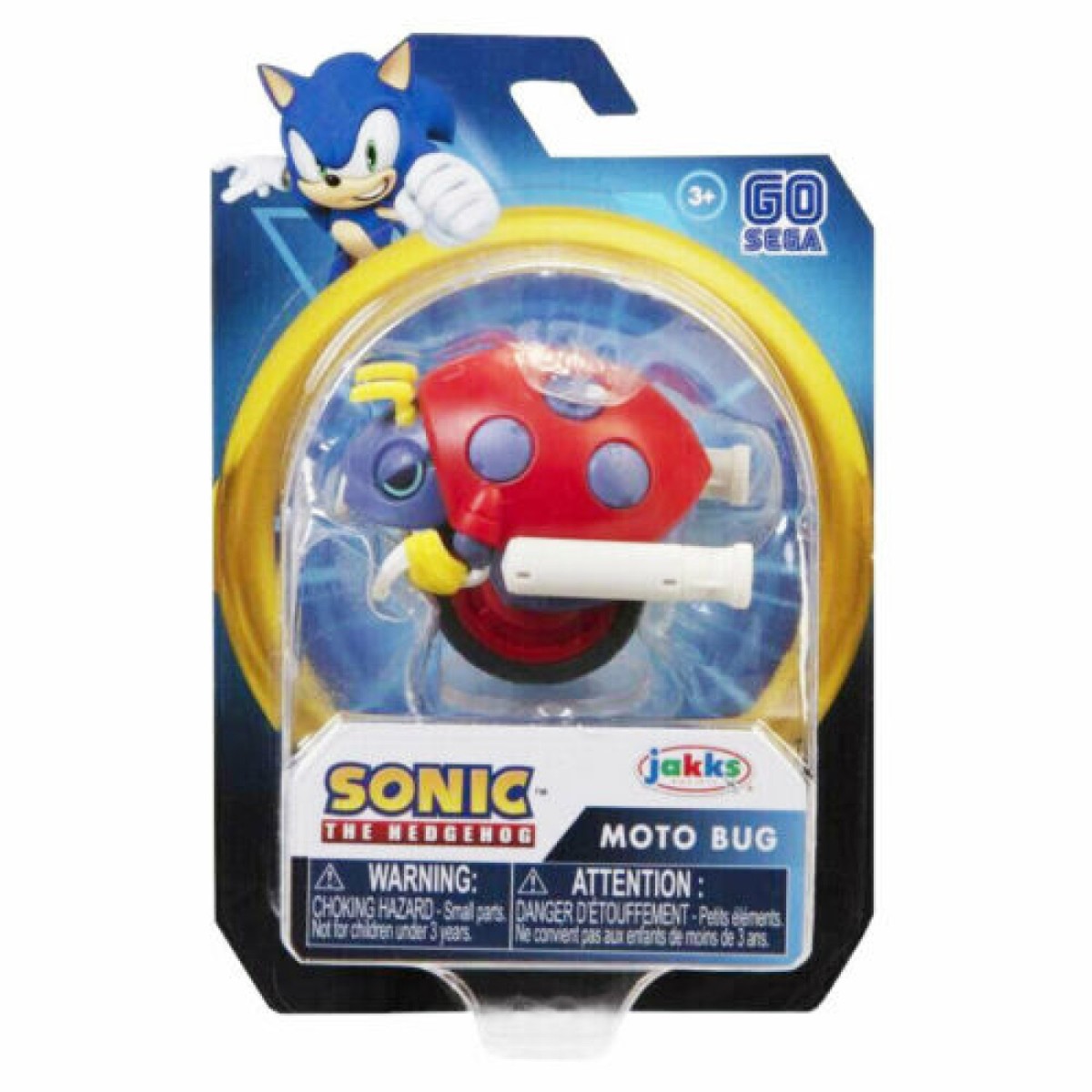 Sonic The Hedgehog 2.5 inch Figure Moto Bug - Argosy Toys