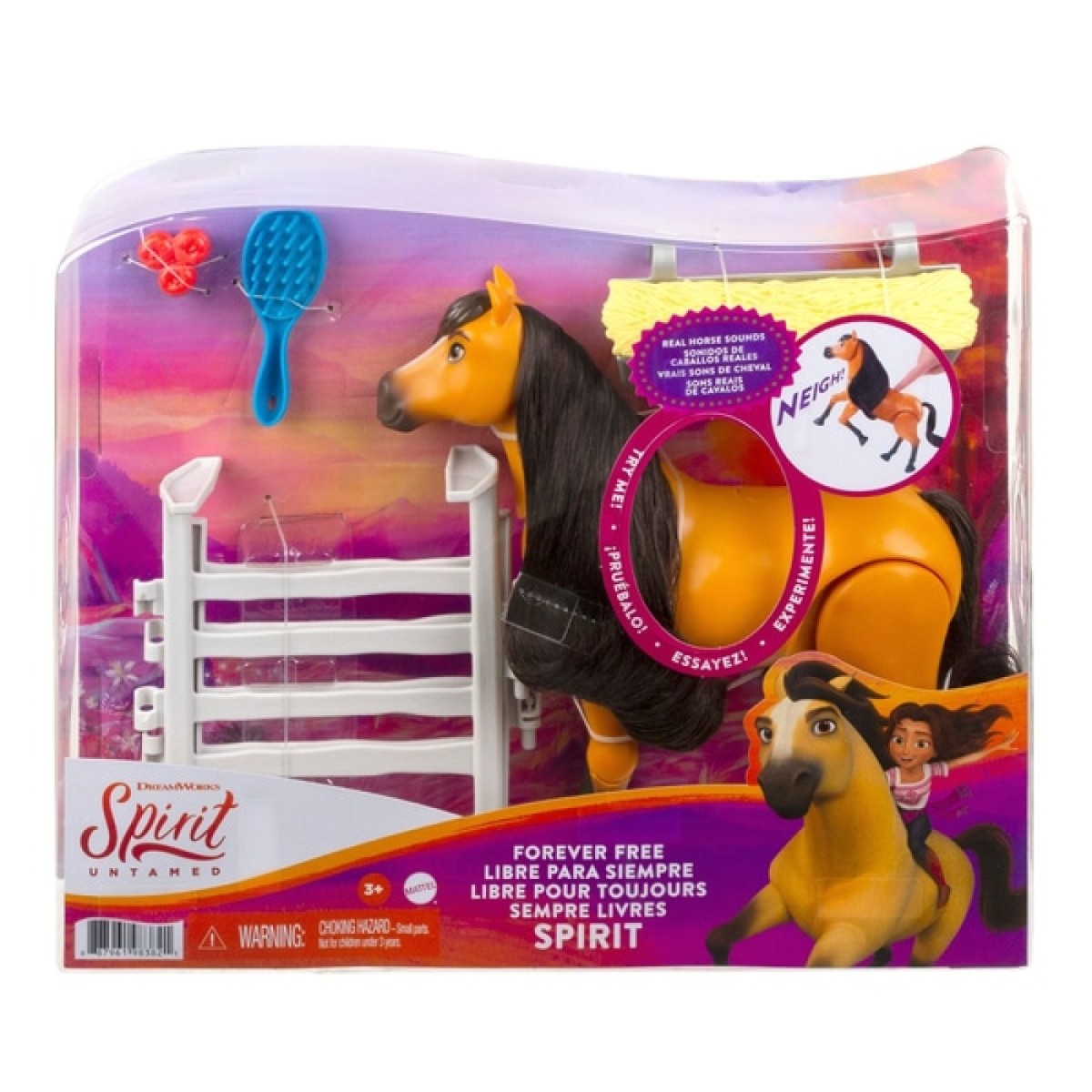 spirit untamed train toy