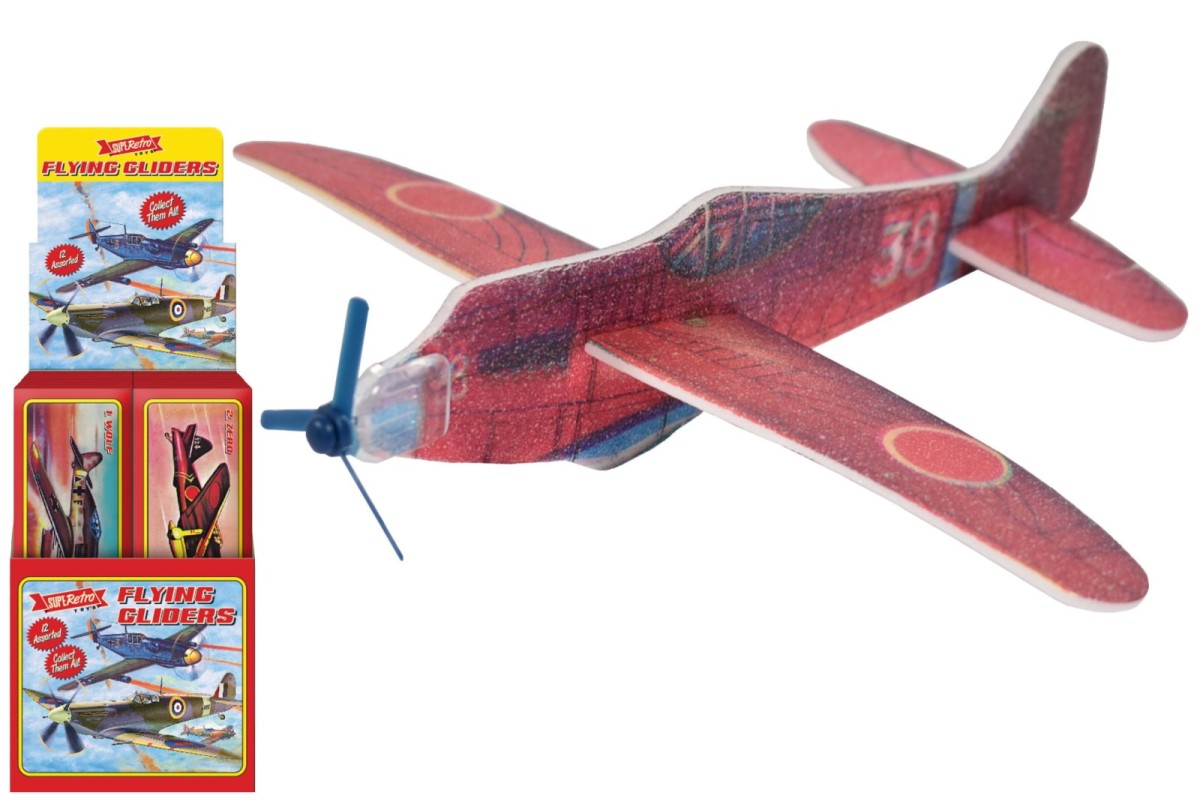 KTL Super Retro Glider Plane TY4499 ArgosyToys