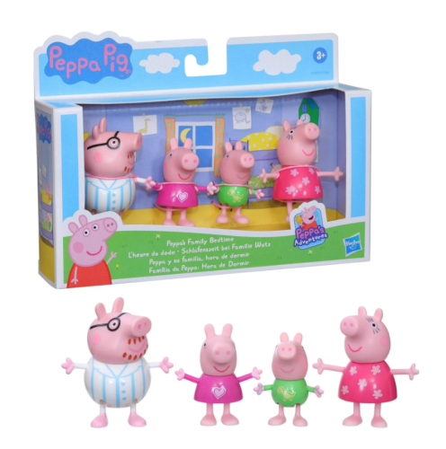 Peppa Pig Family 4 Figure Pack Peppa s Family Bedtime F2192 F2171