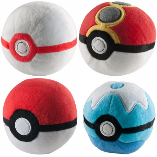 pokemon ball plush