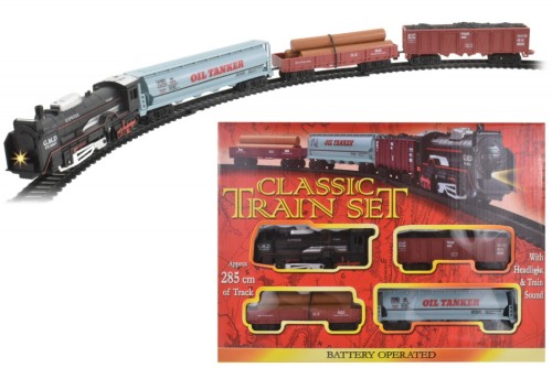 Battery toy 2024 train set