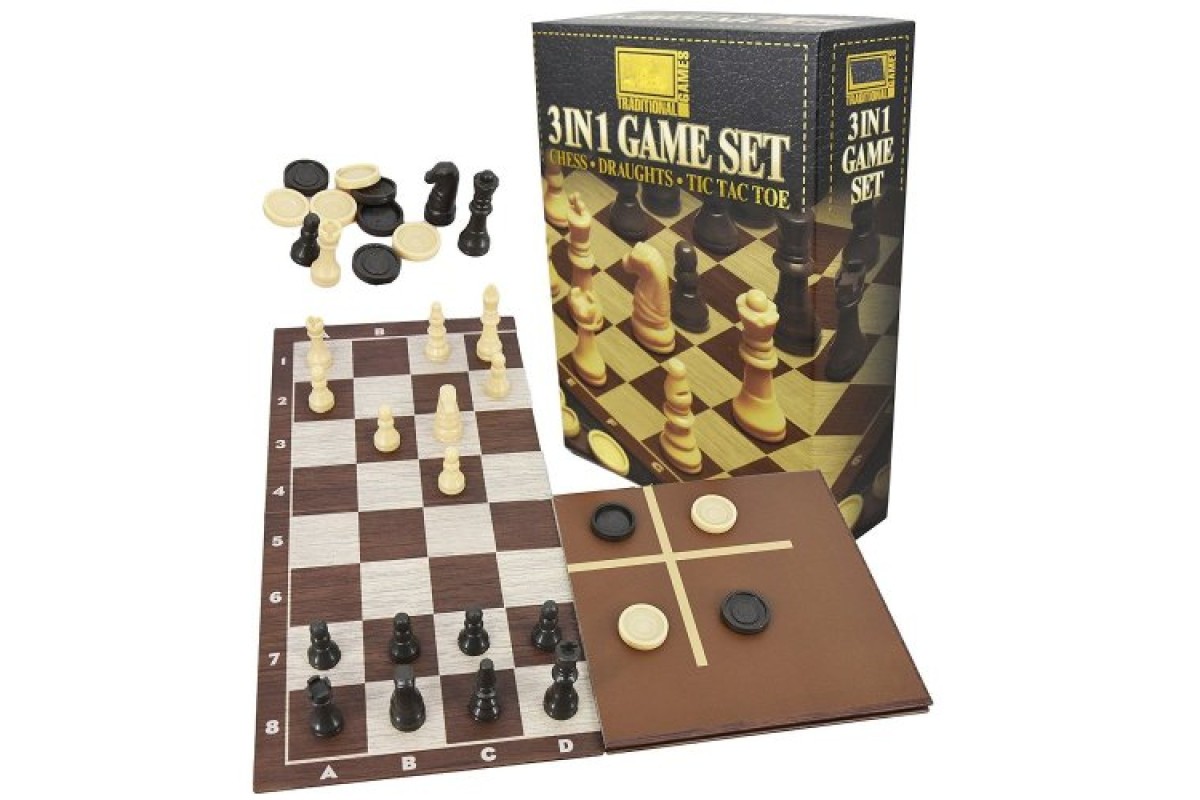 Chess and Checkers Game Kit 