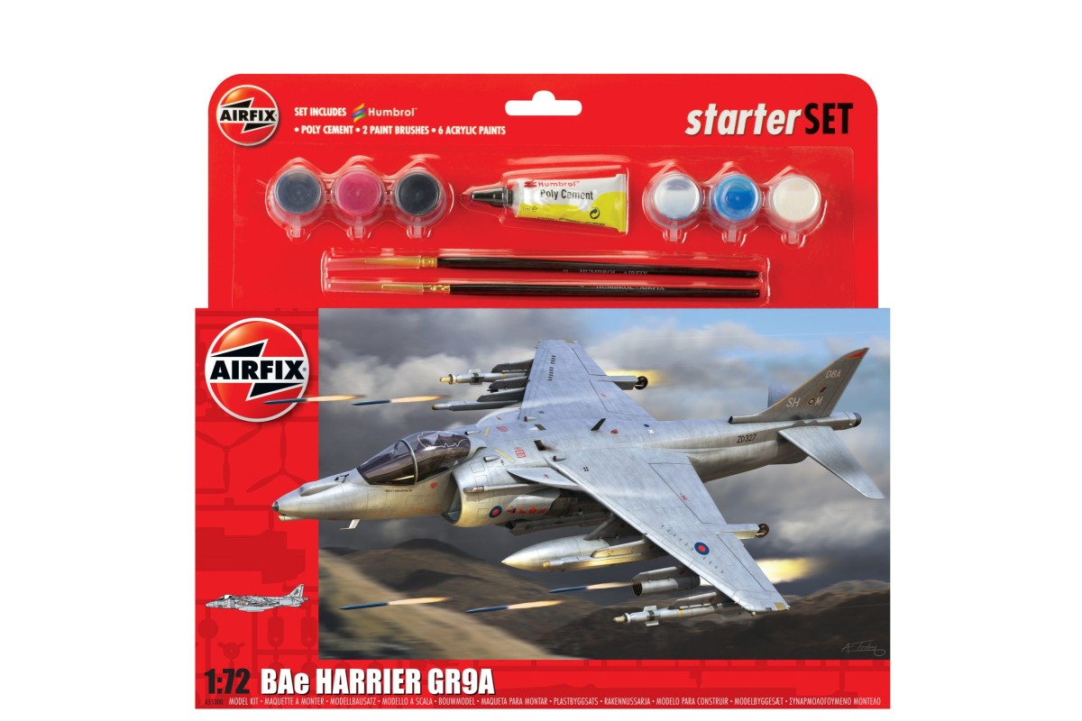 BAE Harrier GR.9A - Gift Set - Airfix A55300A