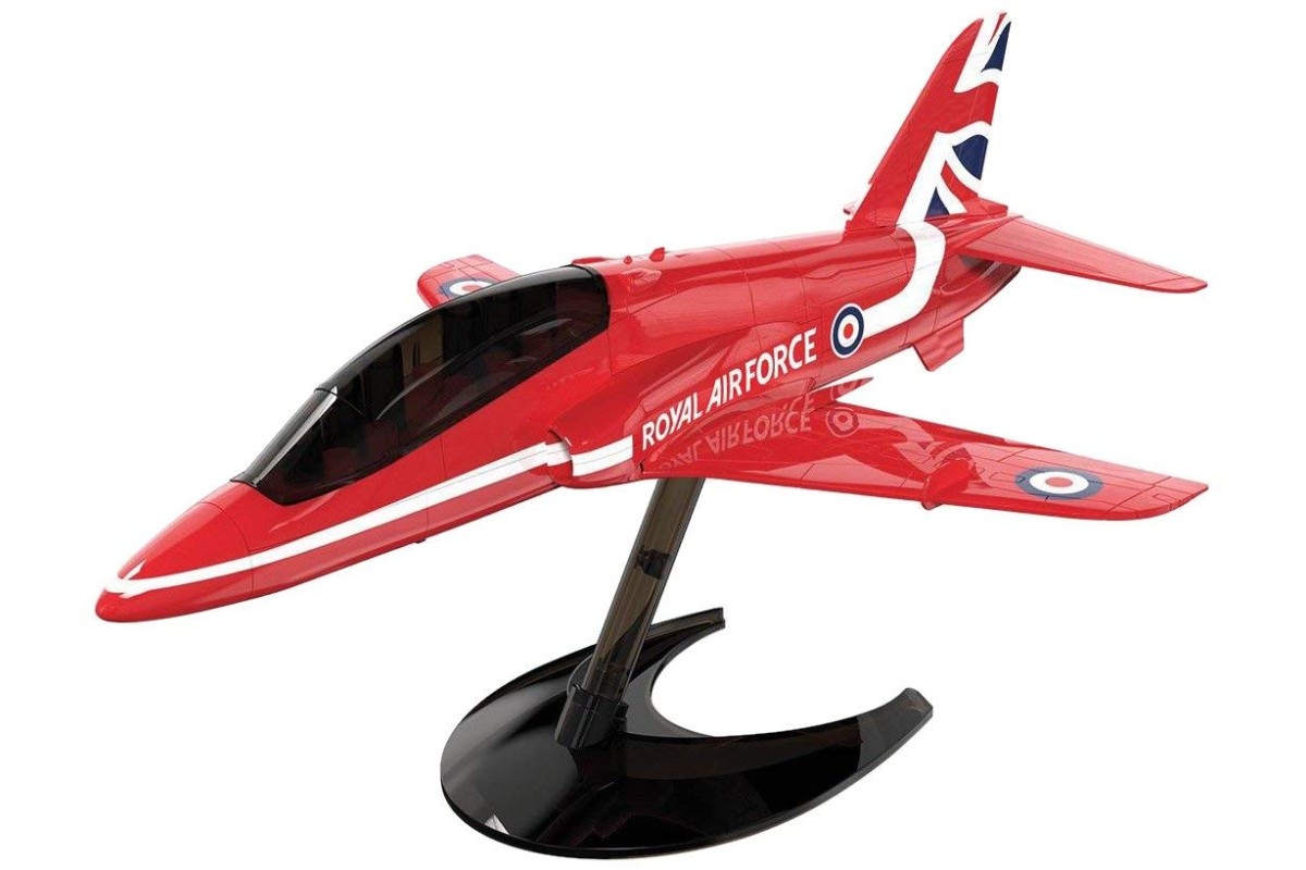 Airfix Quick RAF Red Arrows Hawk J6018 - ArgosyToys.co.uk