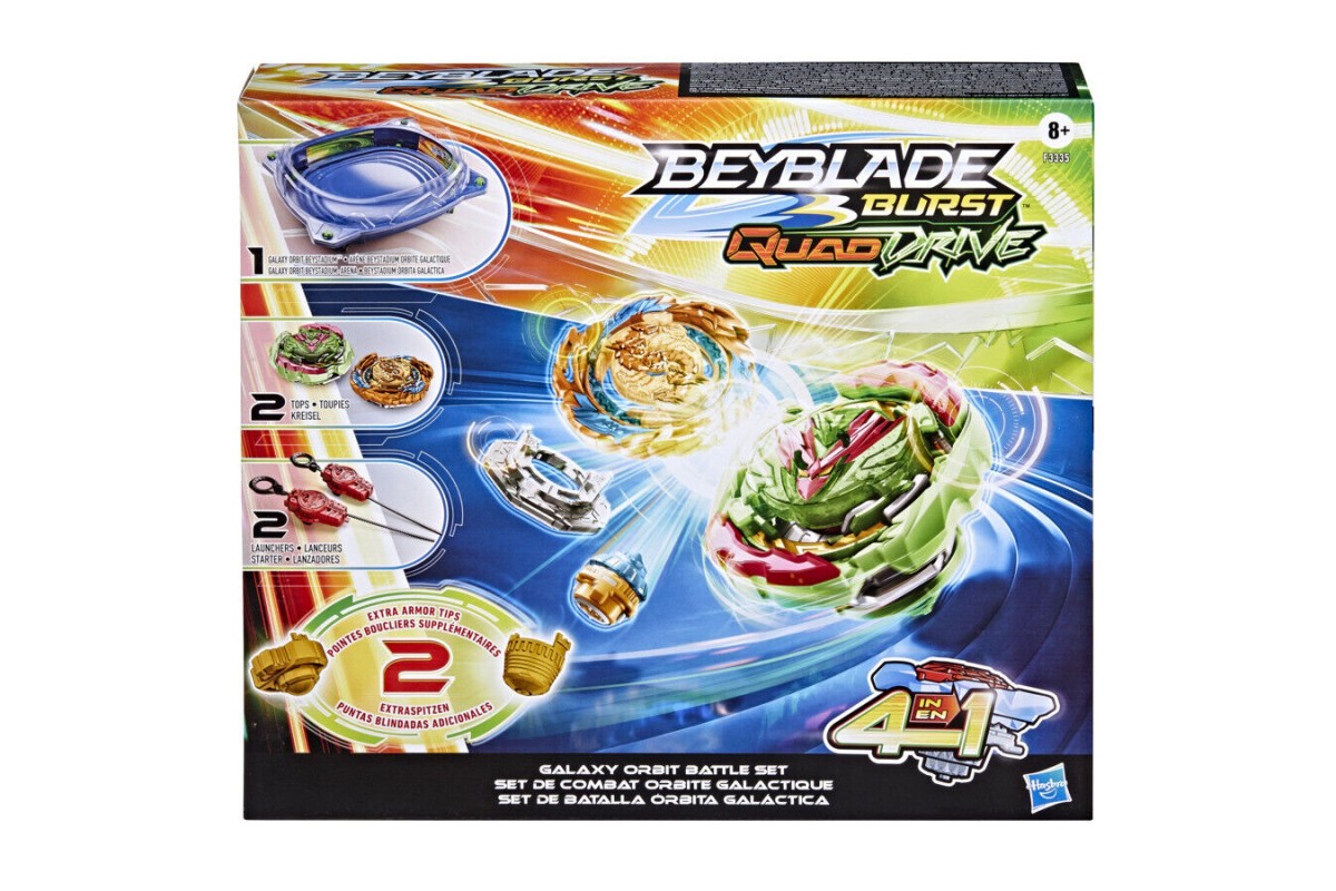 Beyblade Burst Quadstrike - Set De Batalla Thunder Edge Figure