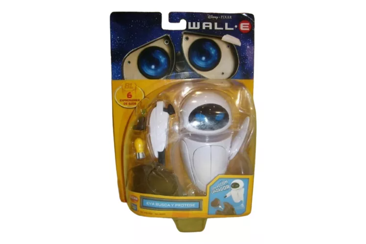 Disney Pixar Wall E Search And Protect Eve action figure 2008 Spanish