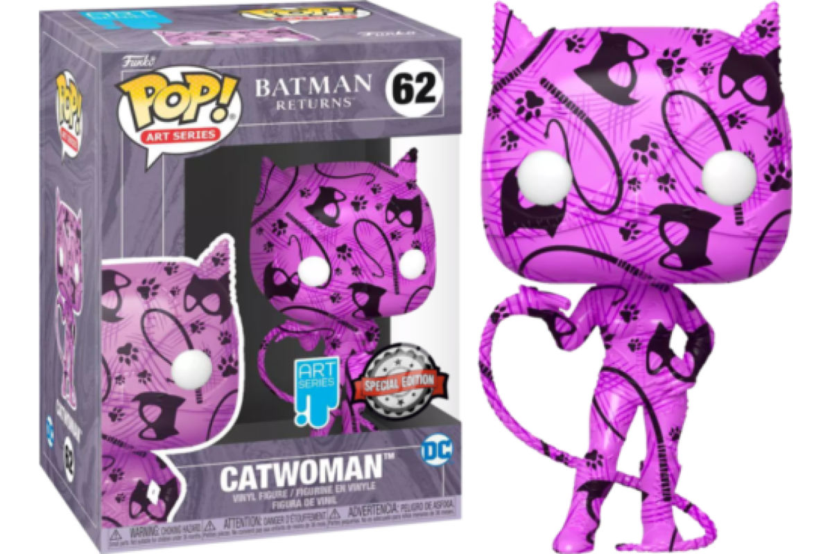 Funko Pop! DC Batman Returns 62 Catwoman Art Series 