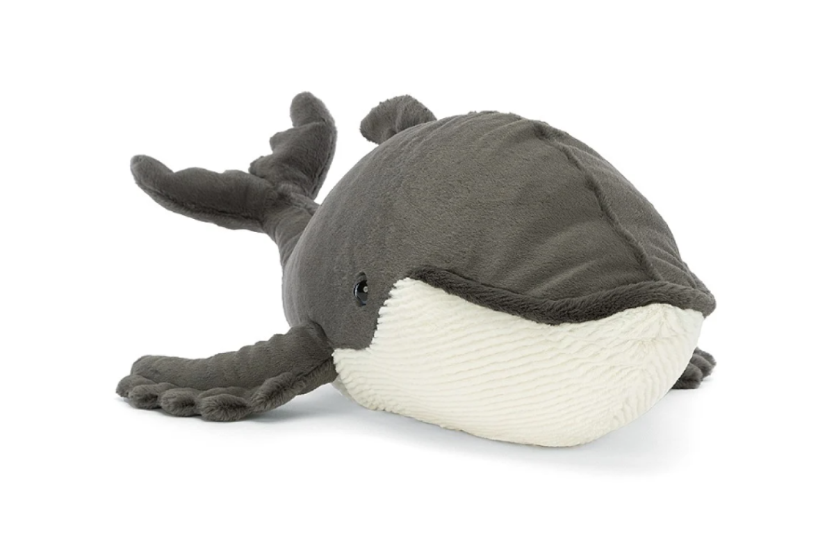 Jellycat Humphrey the Humpback Whale HUM1HW - ArgosyToys.co.uk