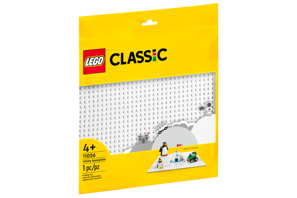 Lego 11026 Classic White Baseplate 2022 Edition 