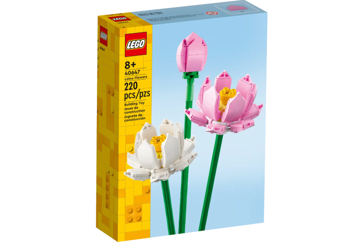 Lego 40647 Lotus Flowers - ArgosyToys.co.uk