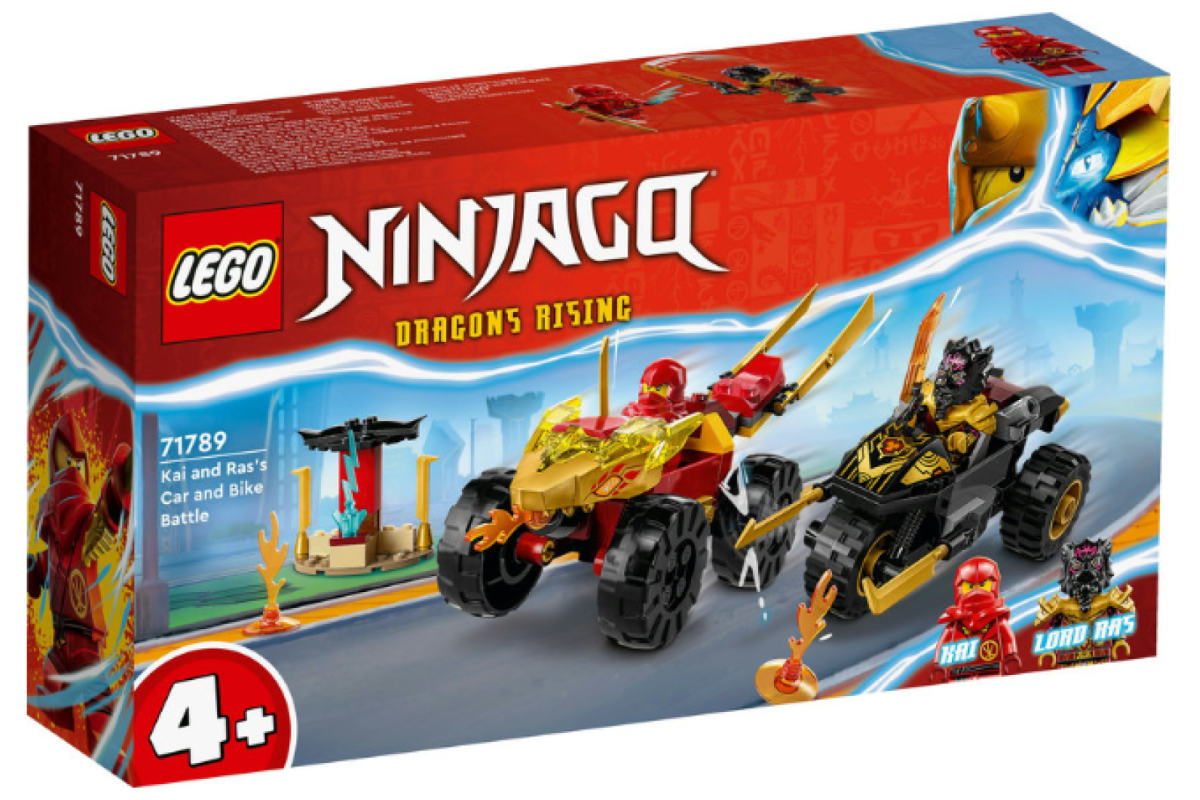 Lego 71789 Ninjago Kai and Ras's Car and Bike Battle - ArgosyToys.co.uk