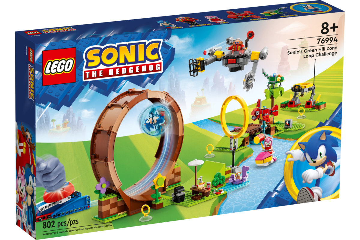 Lego 76994 Sonic The Hedgehog Sonic's Green Hill Zone Loop Challenge ...