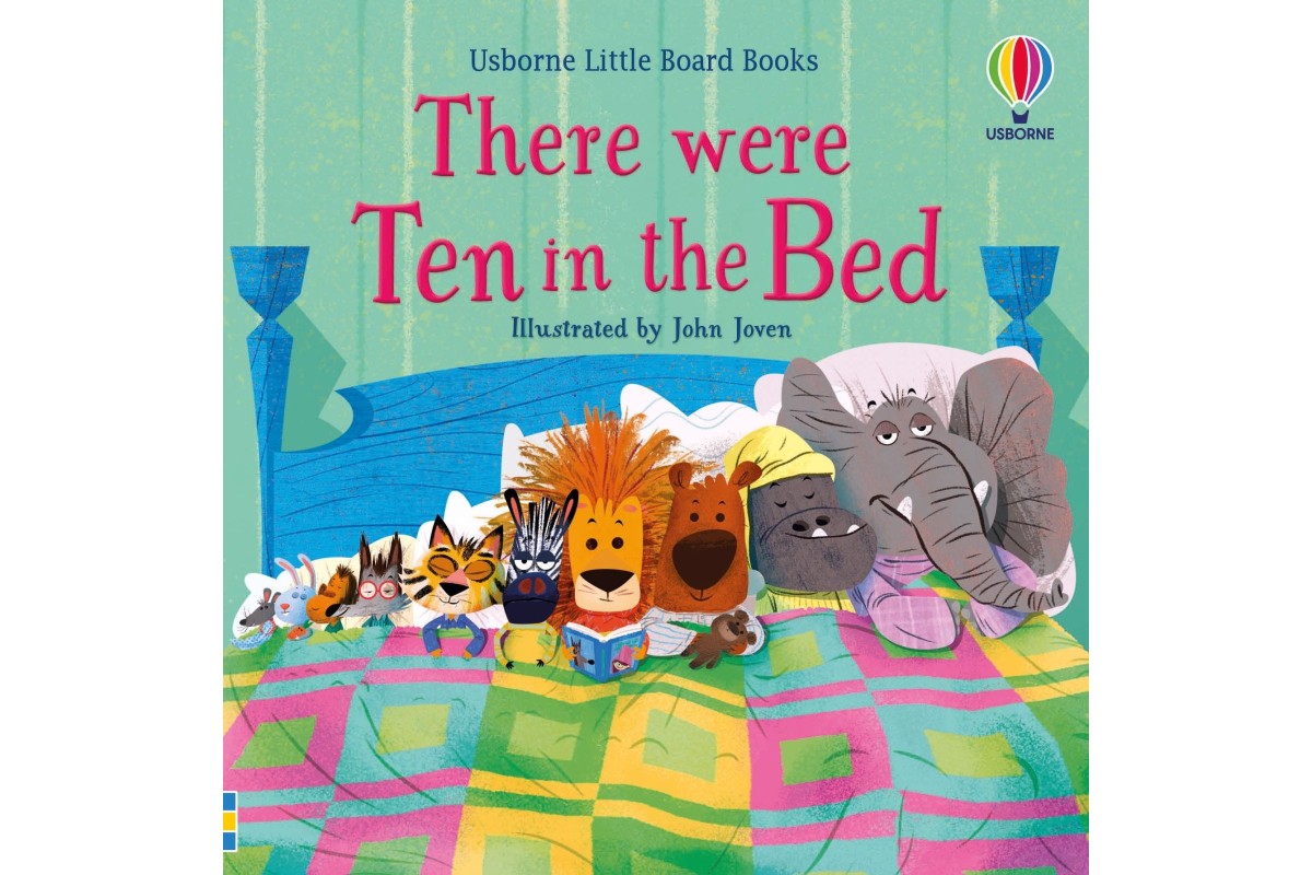 Usborne Little Board Books There Were Ten In The Bed - ArgosyToys.co.uk