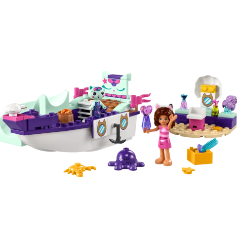 Lego Gabby's Dollhouse Gabby and the Fancy Cat's Ship and Spa
