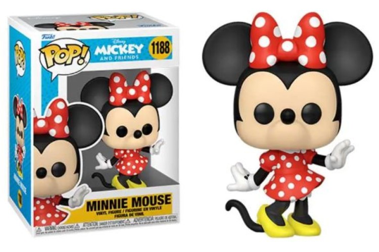 Funko POP Disney: Classics- Minnie Mouse 1188 – Boba Hero Lv Up