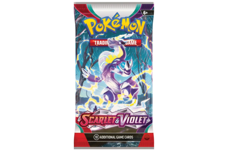 Pokemon TCG Scarlet & Violet Booster Pack - ArgosyToys.co.uk