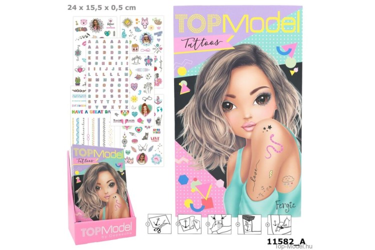 Top Model Tattoos 0411582 - ArgosyToys.co.uk