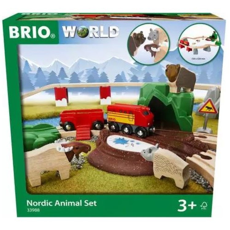 Brio 33988 Nordic Animal Set