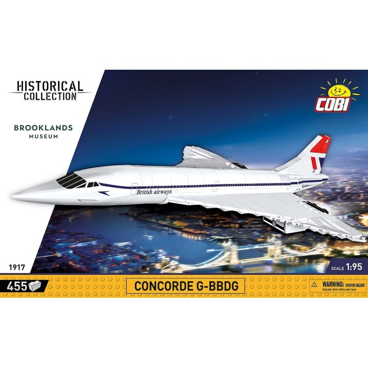 Cobi 1917 Historical Collection Brooklands Museum Concorde G-BBDG 