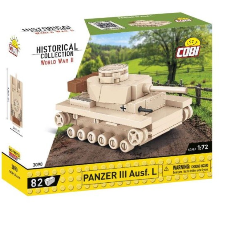 Cobi 3090 Historical Collection World War II Panzer III Ausf. L