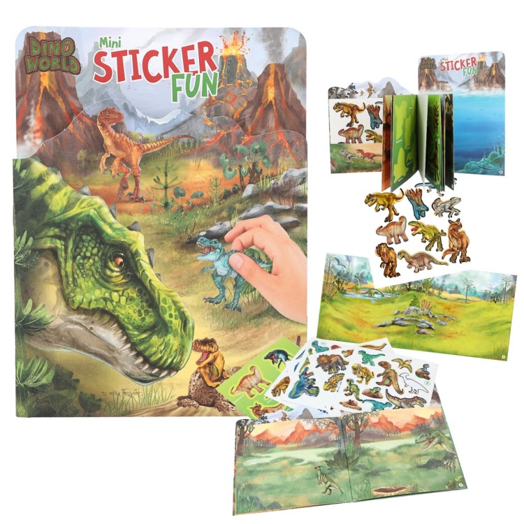 Dino World Mini Sticker Fun Book 12467