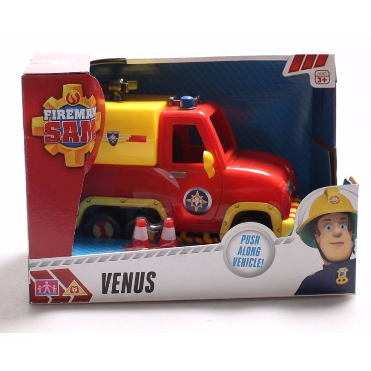 Fireman Sam Push Along Vehicle - VENUS - ArgosyToys.co.uk