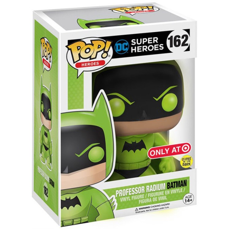 Funko Pop! DC Super Heroes 162 Professor Radium Batman (Glow In The Dark) - Minor shelf wear