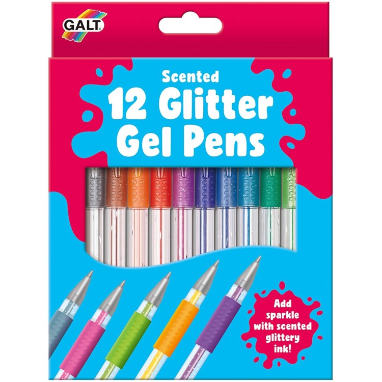 GALT 12 Scented Glitter Gel Pens