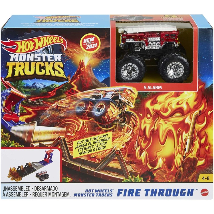 hot wheels monster jam playset