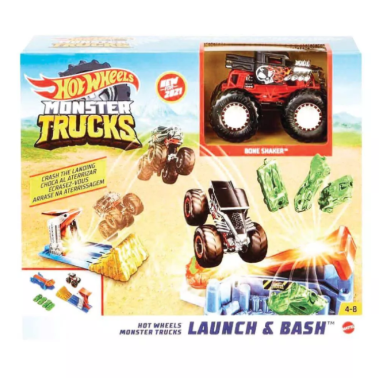 hot wheels launch and bash