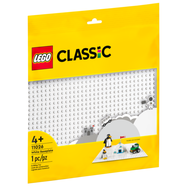 Lego 11026 Classic White Baseplate 2022 Edition