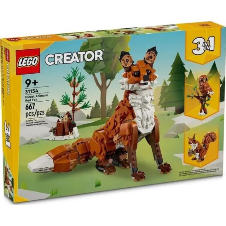 Lego 31154 Creator Forest Animals: Red Fox