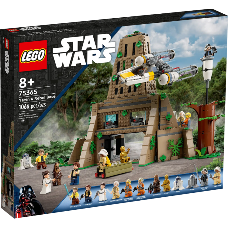 Lego 75365 Star Wars Yavin 4 Rebel Base - available for purchase IN STORE or via CLICK and COLLECT only from our shop in Westcliff on Sea, Essex